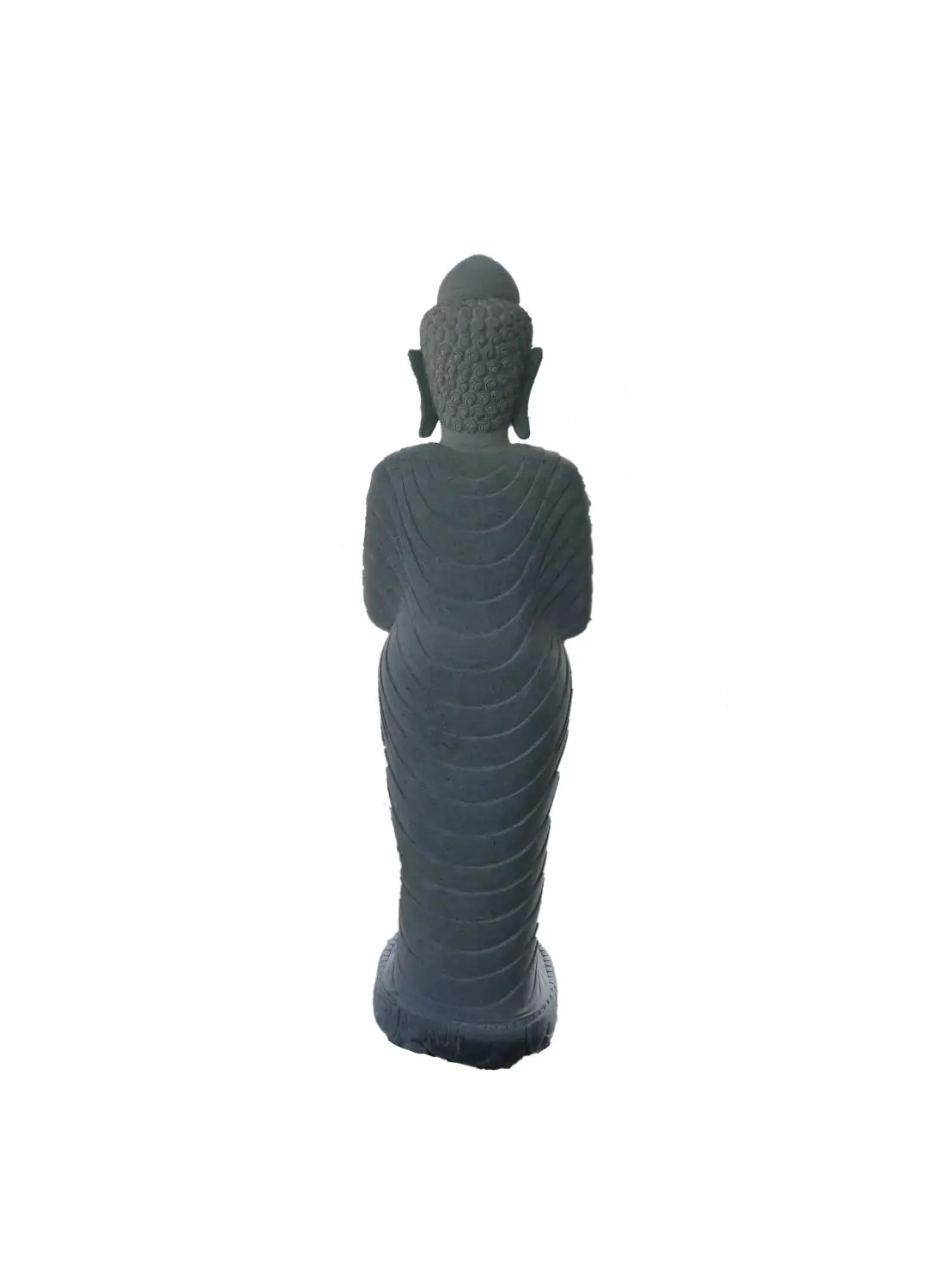  Product image 8 of the product “Standing Buddha made of Riverstone, position Namaskara , H. 150cm. ”